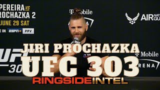 Jiří Procházka Press Conference Ahead Of UFC 303 [upl. by Alamap]