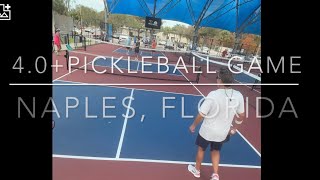 40Pickleball game Naples Florida [upl. by Haelat]