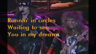 KaraMetal Dokken  In My Dreams Karaoke [upl. by Irvine]