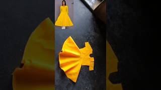 New Frock cutting and simple tips frockcutting easytips [upl. by Hgalehs]