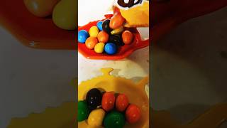 🌈ASMR  Filling platter with Sweets  MampMs chocolate sweet choreography shorts [upl. by Marchal]