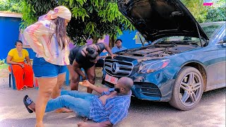 AKABENEZER ALLO MECHANIC 🧑‍🔧🤣ft KYEKYEKU😂SHIFO😂AKOSUA FAKYE🥰AKUA KUMASI😂ABENA POKUA😍GUNSHOT🔥🔥 [upl. by Surtimed207]