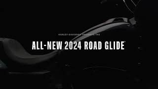 2024 HarleyDavidson Sharkskin Blue Road Glide [upl. by Lusa93]