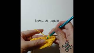 How to do the Double Crochet Decrease Stitch DC DEC [upl. by Jasmine]