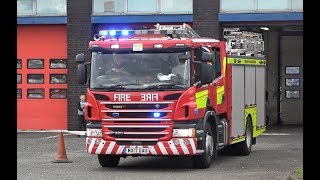 Cheshire Fire amp Rescue Service  Penketh First Pump  Turnout [upl. by Lledraw]