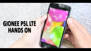 Gionee P5L LTE HANDS ON [upl. by Athalia675]