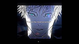 Who holds the most potential in Jjk💀🥶 jjk jujutsukaisen anime jujutsukaisenedit edit gojo [upl. by Terrance]