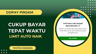 Buset Gopay Pinjam Segampang Ini Naikin Limit Saldonya TEMBUS 14 JT [upl. by Nomma376]