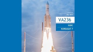 Ariane 5 ECA  VA236  SGDC And Koreasat 7  Live Mirror And Discussion [upl. by Dimond]