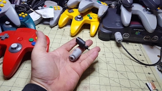 NINTENDO 64 N64 CONTROLLER PLUG DISASSEMBLY WARANTY VOID IF REMOVED [upl. by Tuinenga]