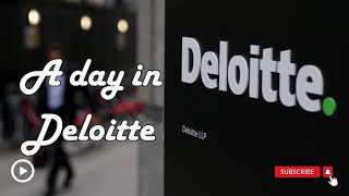 A day in Deloitte Big 4  Full office vlog Deloitte [upl. by Ayetal]