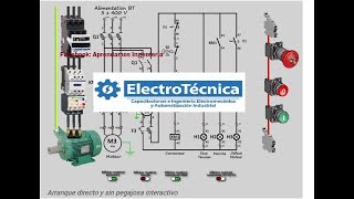 VIDEO 1 CONTROL ELECTRICO INDUSTRIAL  CONTACTORES FLUIDSIM CADESIMU [upl. by Aitselec]