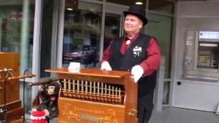 Cool Barrel Organ Player [upl. by Nitsraek661]