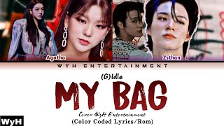 여자아이들 Gidle MY BAG Cover by WyH Entertainment Color coded lyricsRom [upl. by Jeniece]