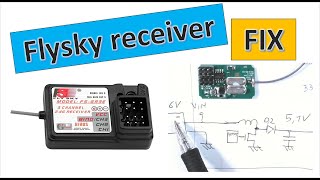 Flysky receiver FIX FSGR3E [upl. by Nyrrat]