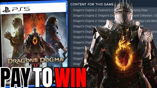 Dragons Dogma 2 RUINED by Microtransactions amp Capcom’s GREED [upl. by Neetsirk527]