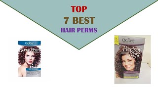 7 of the most popular best Hair Perms Reviews 2022 [upl. by Akins]