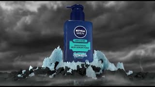 NIVEA MEN Anti Acne Brightening Mud Serum Foam TVC [upl. by Miun749]