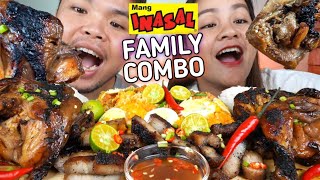 MANG INASAL FAMILY COMBO MUKBANG [upl. by Taylor]