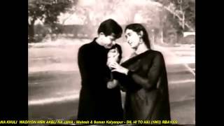 CHURA LE NA TUMKO YE MOUSAM SUHANA  Mukesh amp Suman Kalyanpur  DIL HI TO HAI 1963 HQ AUDIOmp4 [upl. by Adnauqal738]