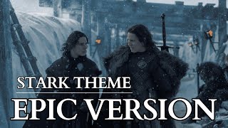 House of the Dragon  Stark Theme  EPIC VERSION Season 2 [upl. by Aenit]