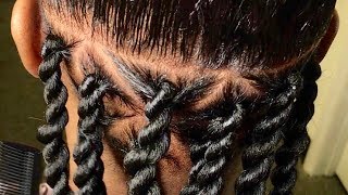 Rope Twist Tutorial 💆🏽‍♀️ Subcriber’s Request [upl. by Nekal81]