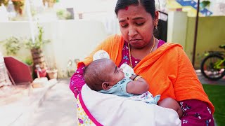 45வது நாள் தடுப்பூசி போட்டாச்சு Born Baby vaccination  Daily Vlog  MrsAbi [upl. by Aiclid616]