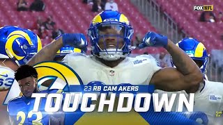 Cam Akers vs Cardinals Week 13  Every Touch [upl. by Ketchum]