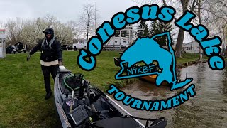 NYKBF CHARITY EVENT on CONESUS LAKE First Tournament of the Year [upl. by Nossaj809]