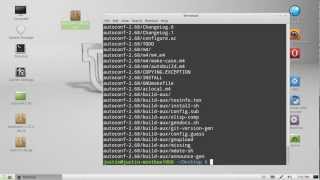 how to extract a tarbz2 file in Linux Mint 13 [upl. by Eirojam]