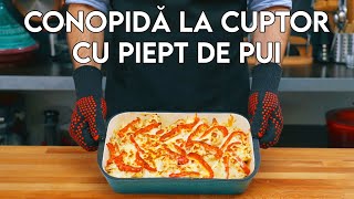 👉Conopida Gratinata 🔥 la Cuptor cu Piept de Pui  Conopida cu Pui la Cuptor  Play pe Qoob [upl. by Surbeck834]