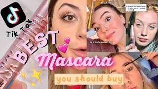 BEST Mascara that You Need to BUY NOW  TikTok Best Mascara Compilation [upl. by Uaeb771]