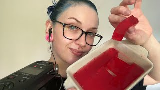 ASMR Super Squelchy Jelly Eating Sounds [upl. by Maryrose463]