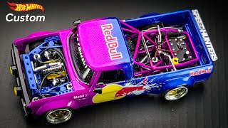 Dodge Power Wagon V8 Twin Turbo Drift Truck Hot Wheels Custom [upl. by Kado]