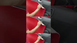 Door panel repair auto upholstery Shorts [upl. by Bernette]