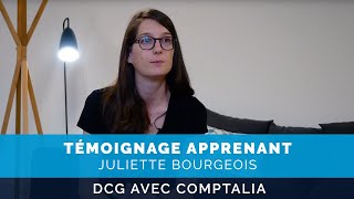 Formation DCG COMPTALIA  Témoignage et avis de Juliette BOURGEOIS [upl. by Letnahc]