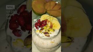 رجيم حلى حليب اكسبلور fruit youtubeshorts shortvideo shorts شوفان [upl. by Zales]