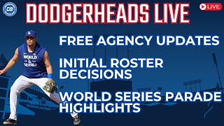 DodgerHeads Live Dodgers free agency preview contract option decisions amp Gold Glove Awards [upl. by Aisac549]