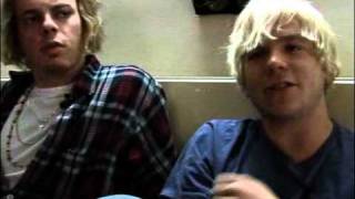 Cage The Elephant interview  Matt Schultz and Jared Champion part 6 [upl. by Ojoj340]