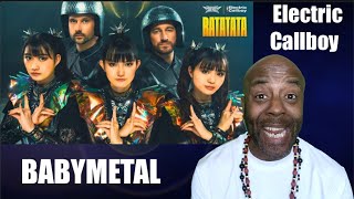 BABYMETAL x ElectricCallboy  RATATATA OFFICIAL VIDEO  REACTION [upl. by Nefen]