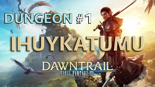 FFXIV Dawntrail  IHUYKATUMU Dungeon First Run Sage POV [upl. by Coltun]