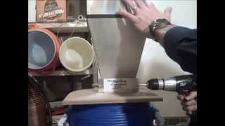 Grain Mill for Home Brewing Beer  The Barley Crusher [upl. by Eilyak]