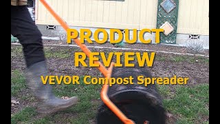 PRODUCT REVIEW  VEVOR Compost Spreader [upl. by Ardiekal]