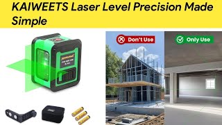 KAIWEETS Laser Level Precision Made Simple [upl. by Bridget]