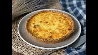 Receta de Quiche Lorraine l celestedelabanda [upl. by Askari]