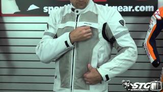 REVIT Chronos GTX Jacket Review from Sportbiketrackgearcom [upl. by Berkie535]