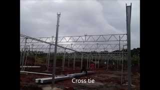 building a venlo glass greenhouse [upl. by Hux]