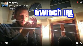 Reformed Hampton Brandon exclusive Twitch mansion stream Feat Obie Gang  Full Clip [upl. by Yuma601]