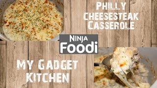 HOW TO MAKE PRESSURE COOKER PHILLY CHEESESTEAK CASSEROLE  NINJA FOODI  MY GADGET KITCHEN  181 [upl. by Brasca670]