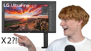 Why I Bought TWO 32quot 4K Monitors In depth version  LG 32UN880B 32quot UltraFine [upl. by Sadoc]